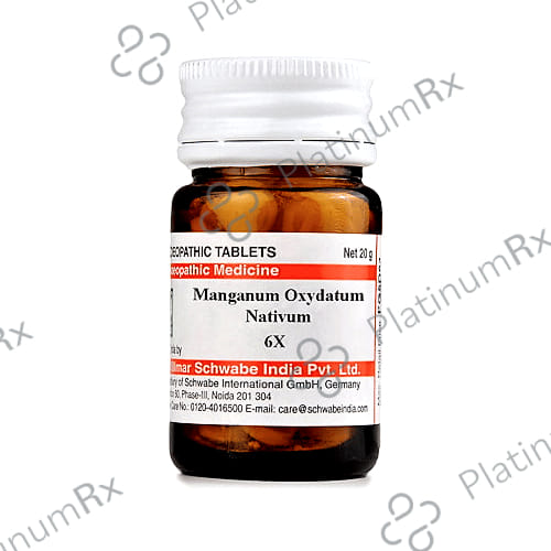Dr Willmar Schwabe India Manganum Oxydatum Nativum Trituration Tablet 3X