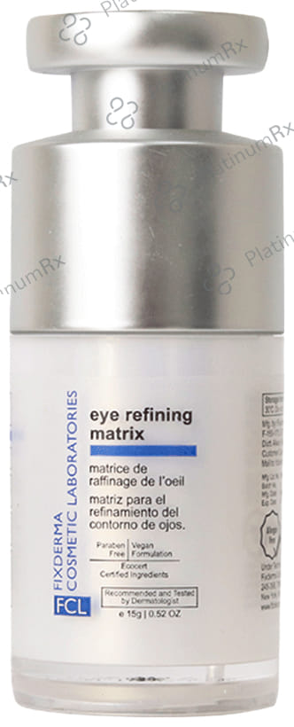 Fixderma Cosmetic Laboratories Eye Refining Matrix Cream - Paraben-Free