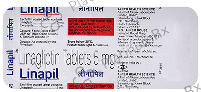 Linapil 5mg Tablet 10s