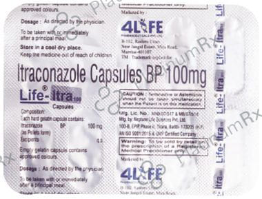 Life Itra 100mg Capsule 10s