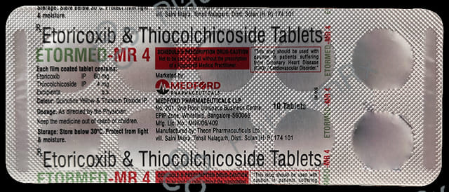 Etormed MR 4 Tablet 10s