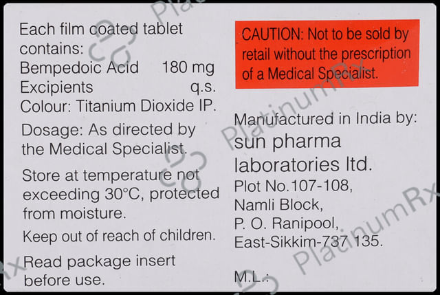 Brillo 180mg Tablet 10s