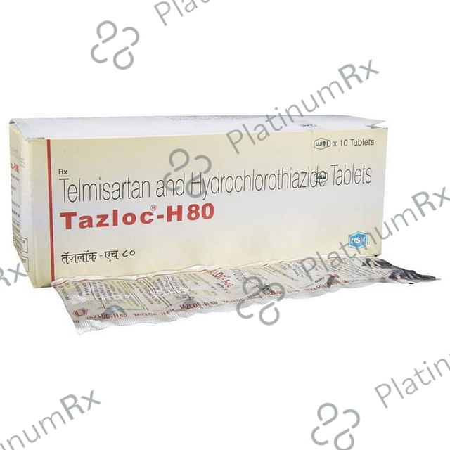 Tazloc H 12.5/80mg Tablet 10s