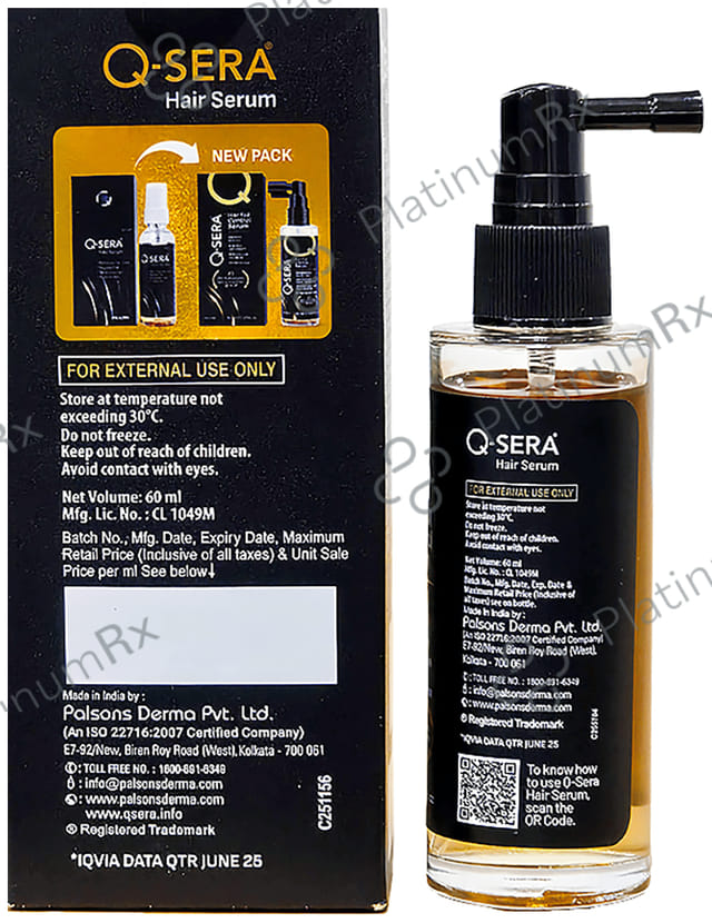 Q Sera Hair Serum 60ml