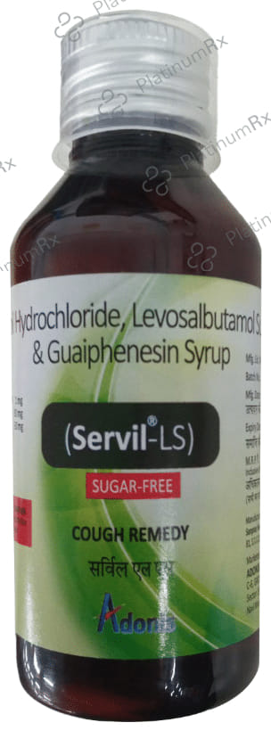 Servil LS Sugar Free Syrup 100ml