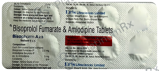 Bisopharm A 5mg/2.5mg Tablet