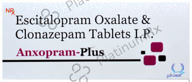 Anxopram Plus 0.5/10mg Tablet 10s