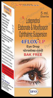 4Flox LP 5/5mg Bak Free Eye Drop 5ml