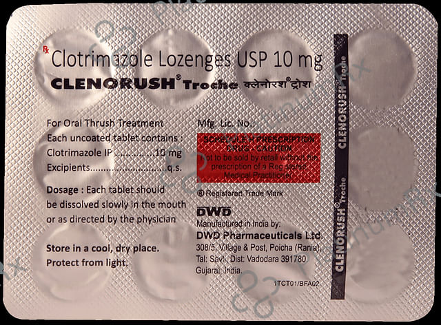 Clenorush Troche 10mg Lozenges