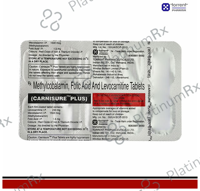 Carnisure Plus Tablet 10s