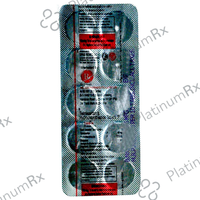 T Star H 40/12.5mg Tablet 10s