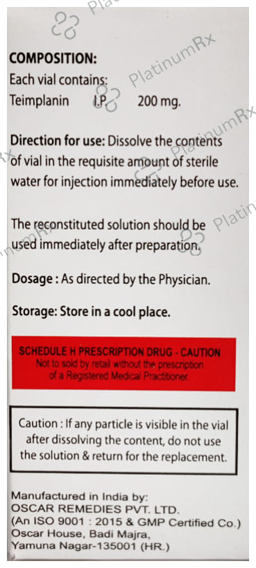 Ticomust 200 Injection
