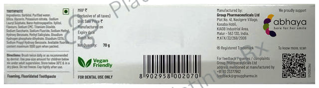 Shy XT Care Toothpaste 70gm