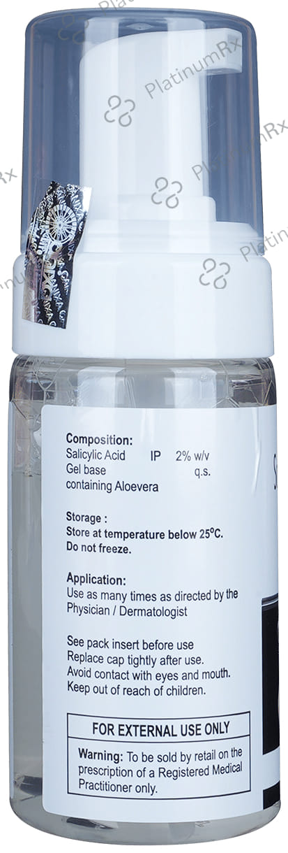 Zitcare 2% Foam Wash Gel 100ml