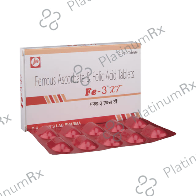 FE 3 XT 100/1.5mg Tablet 10s