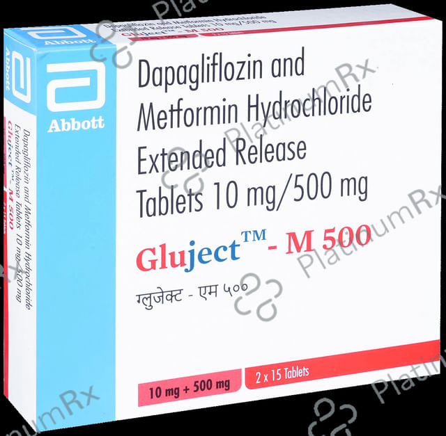 Gluject M 500mg Tablet ER 15s