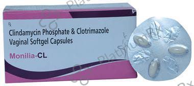 Monilia CL 100/200mg Vaginal Capsule 3s