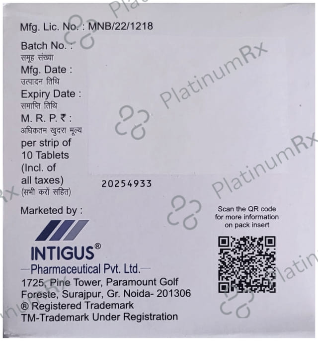 Gabagram 400/10mg NT Tablet 10s