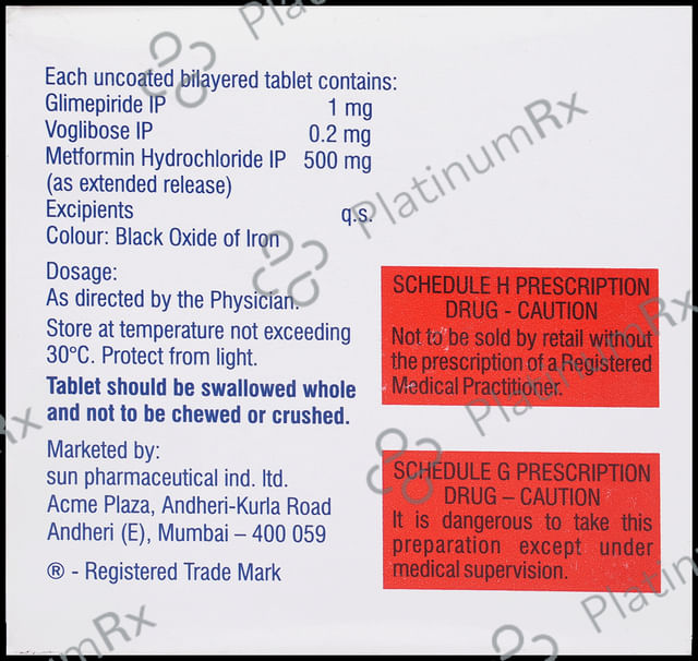 Volix Trio 1/500/0.2mg Tablet ER 15s