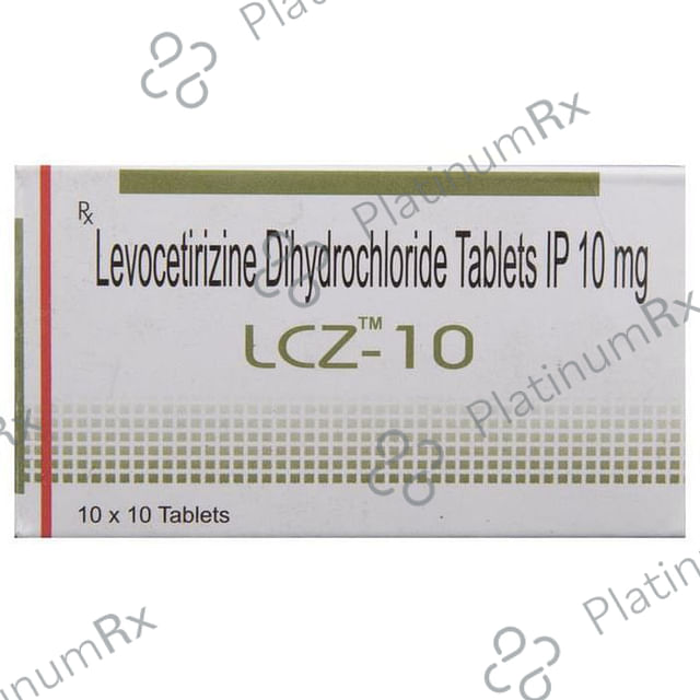 LCZ 10mg Tablet 10s