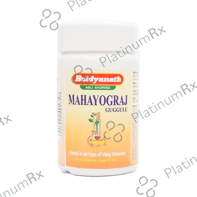 Baidyanath (Jhansi) Mahayograj Guggulu Tablet 80 tablets