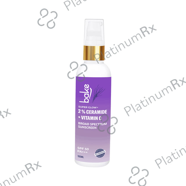 Bake 2% Ceramide & Vitamin C SPF 50 PA+++ Sunscreen Cream 100ml
