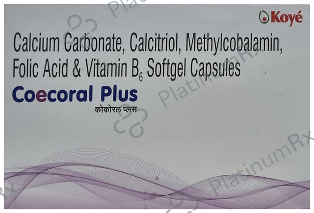 Coecoral Plus Capsule 15s