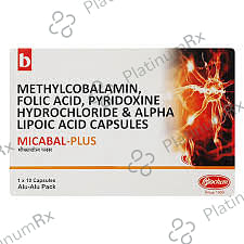Micabal Plus 100mg Capsule 10s