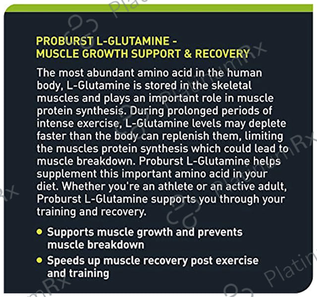 Proburst L-Glutamine Powder Unflavoured