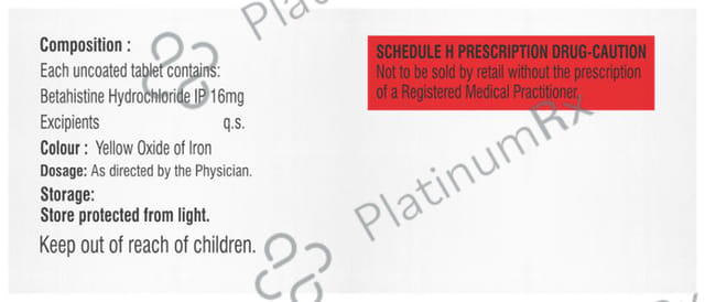 Fibohist 16mg Tablet 10s