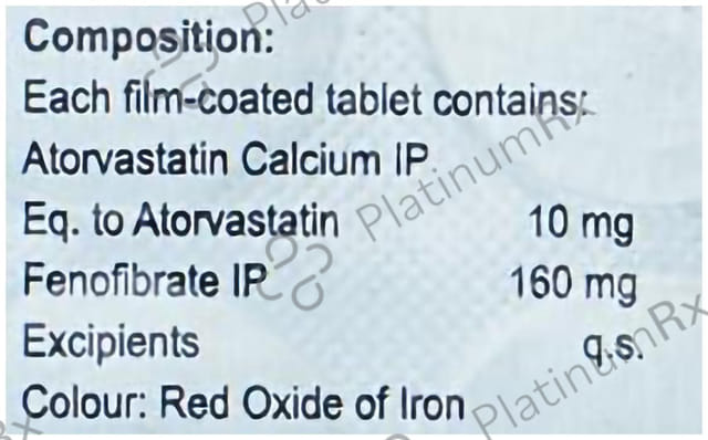 Statiga F 10/160mg Tablet 10s