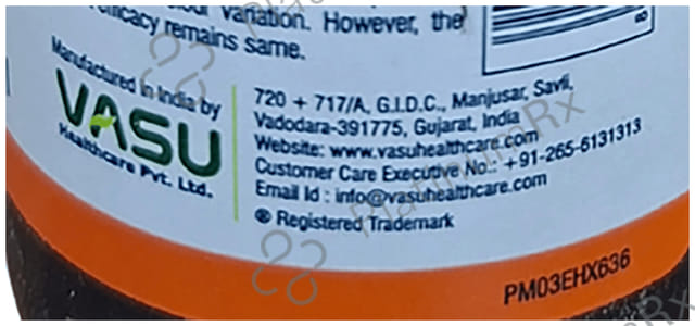 Vasu Zeal Cough Syrup 100ml