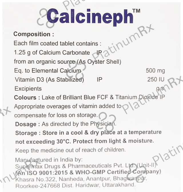 Calcineph Tablet 15s