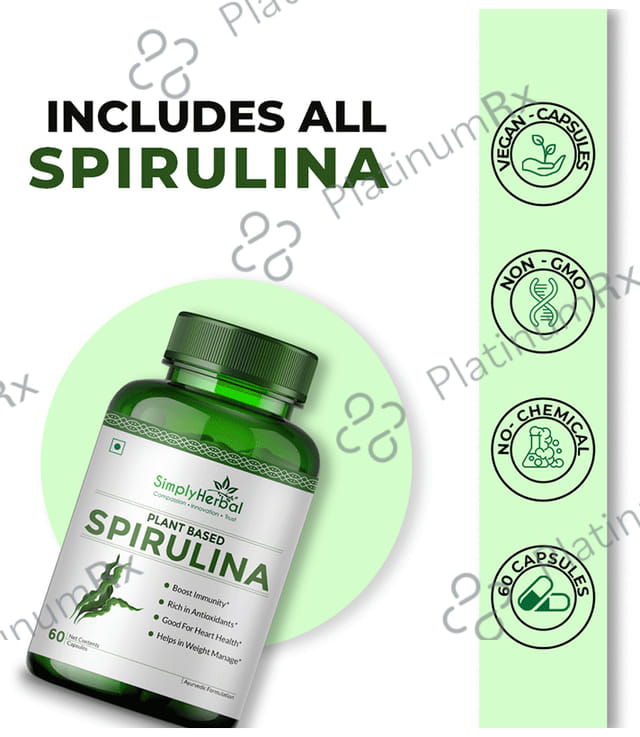 Simply Herbal Spirulina Capsule