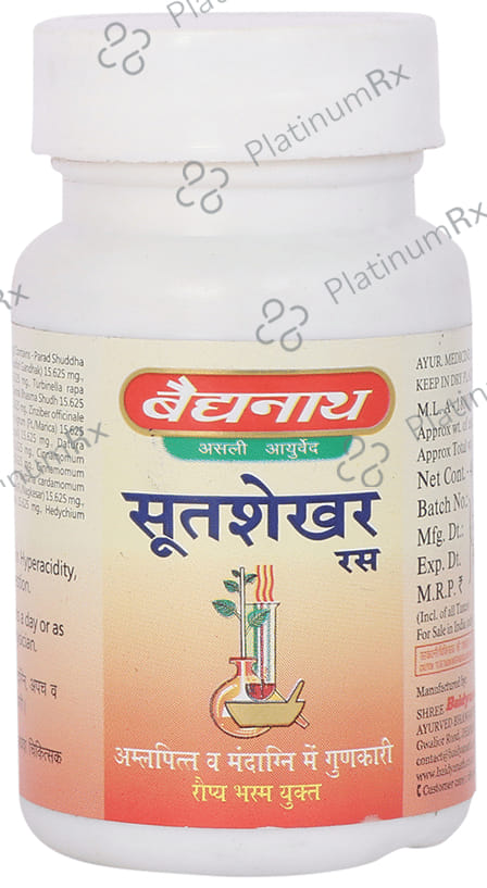 Baidyanath (Jhansi) Sutshekhar Ras Tablet