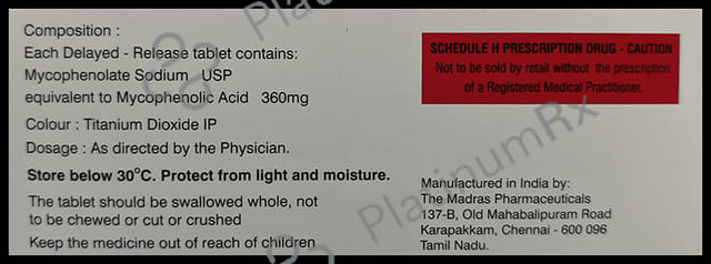Mgraft S 360mg Tablet 10s