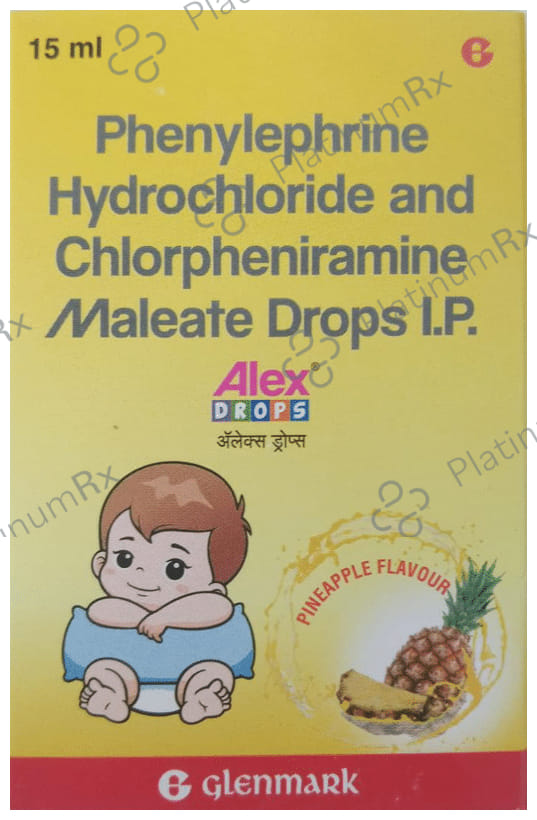 Alex Pineapple 1/2.5mg Oral Drop 15ml