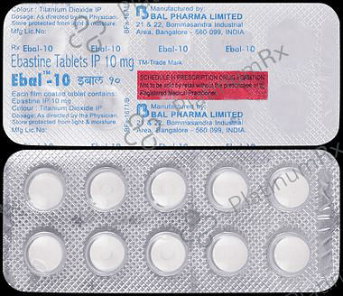 Ebal 10mg Tablet 10s