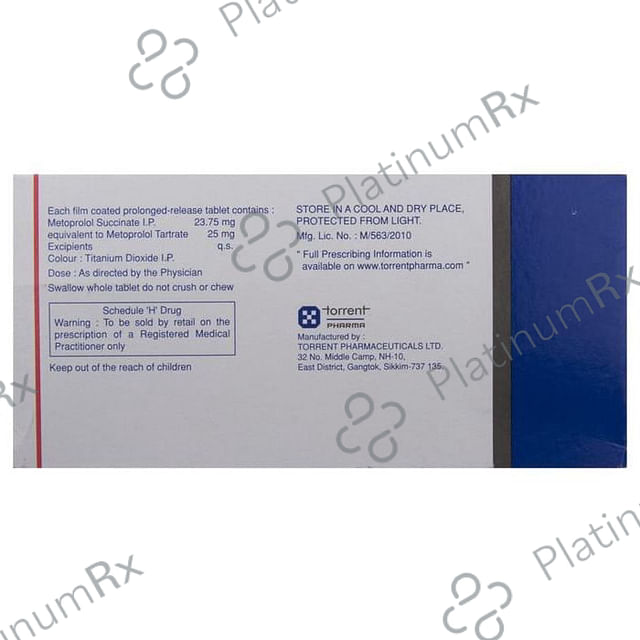 Metocard XL 25mg Tablet 10s