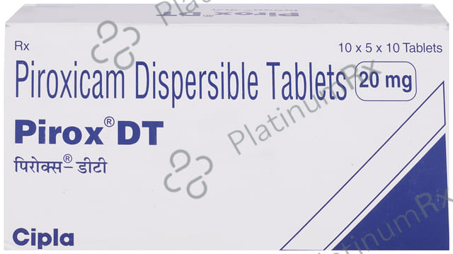 Pirox DT 20mg Tablet DT 10s
