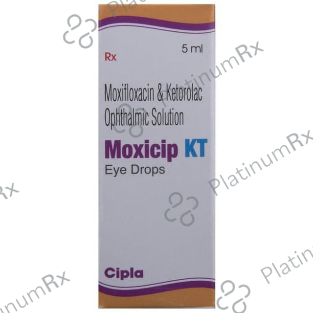 Moxicip KT Eye Drop 5ml