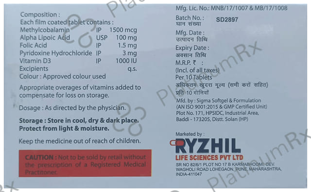 Nurozhil D Tablet 10s