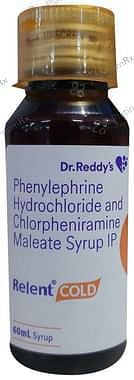 Relent 2/5mg Cold Syrup 60ml