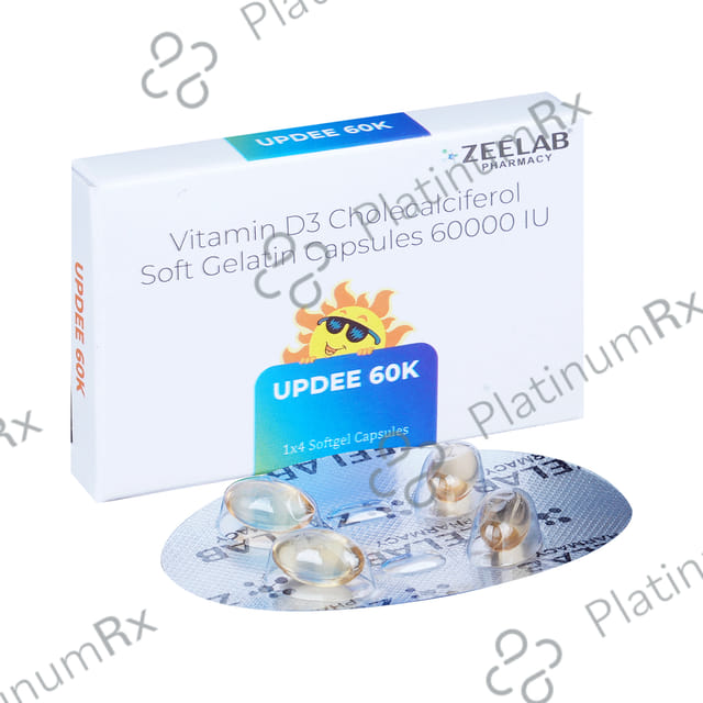 Updee 60K Soft Gelatin Capsule