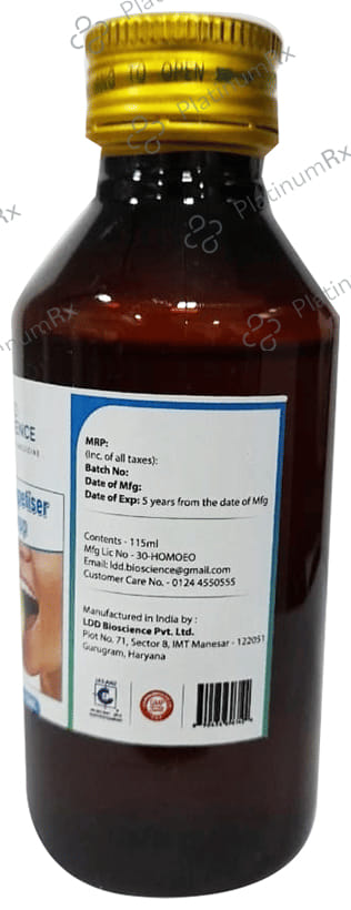LDD Bioscience LDD Appetiser Syrup 115 ml