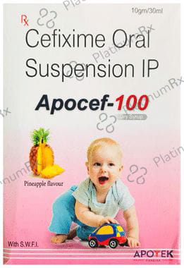Apocef 100 Dry Syrup Pineapple