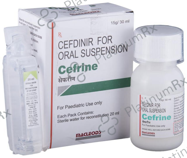 Cefrine 125mg Oral Suspension 30ml