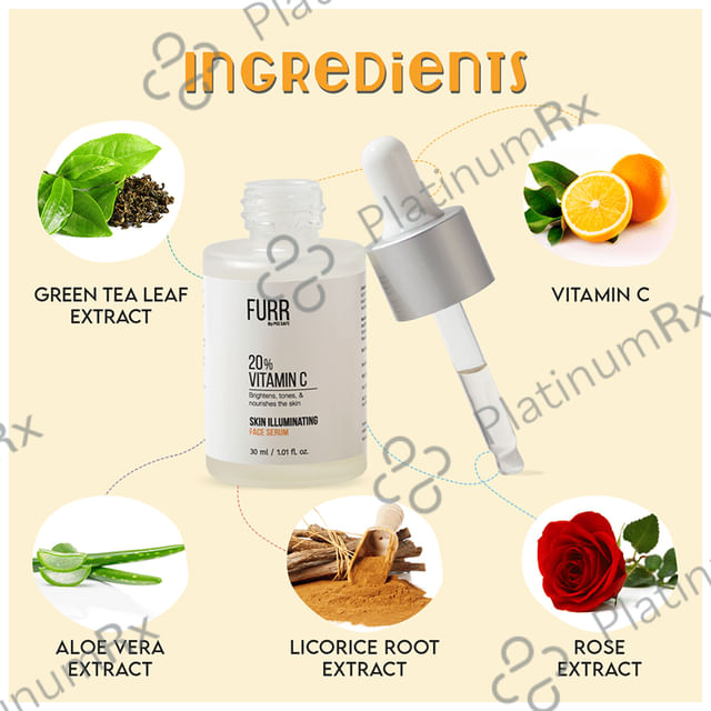 Furr 20% Vitamin C Skin Face Serum