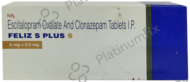 Feliz S Plus 0.5/5mg Tablet 10s