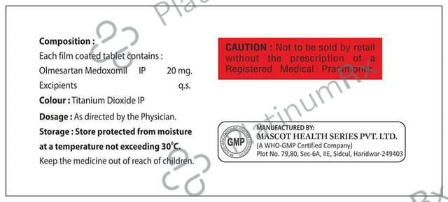 Olmend 20 Tablet